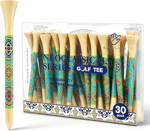Bamboo Golf Tees Personalized by Ewilling