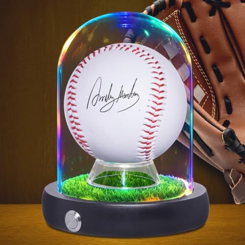Real Glass Baseball Display Case - Image 2