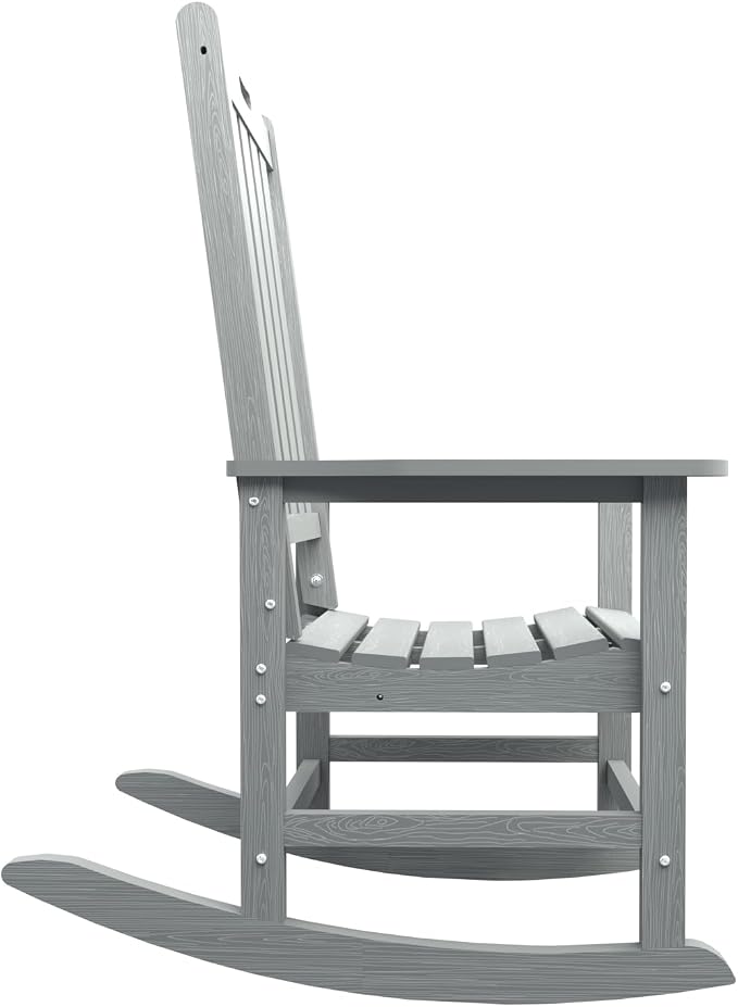 THOEOE Outdoor Rocking Chairs Set of 2, Oversized Patio Rocking Chair | HDPE - Image 9