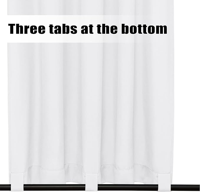 Easy-Going Outdoor Curtains for Patio 1 Panel, 54x72 inch, Weatherproof Privacy - Image 4