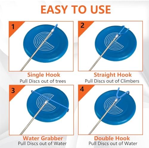 DF 4-in-1 Disc Golf Retriever Pole - Image 4