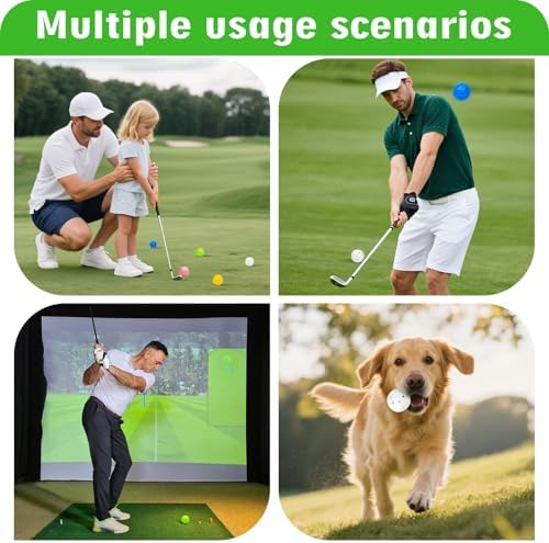 Plastic Golf Balls Practice Limited Flight Golf Training Ball Hollow Swing - Image 7