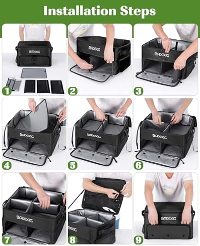 Golf Trunk Organizer, 2-Layer Storage - Image 6