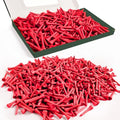FINGER TEN Golf Tees Wood Bulk by FINGERTENSport