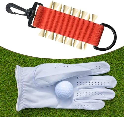 Colaxi Golf Tee Holder Portable to Attach to Golf Bag Golf Tees Storage 10 Golf - Image 7