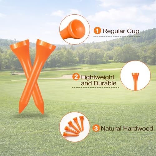 Wooden Golf Tees 3-1/4", 1-1/2" Available - Image 4