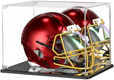 Full Size Football Helmet Display Case by VINJKZQDisplay