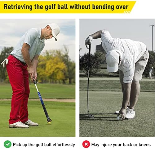 Golf Ball Retriever, 4 Pack Golf Ball Grabber Picker - Image 6