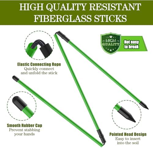 Seticek 2 Pack 48" Golf Alignment Sticks, - Image 2