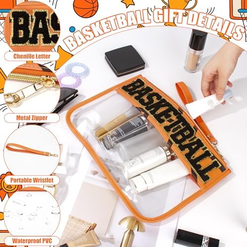 BuyCard Basketball Gifts Makeup Bag - Image 3