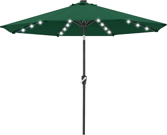 ABCCANOPY Solar Led Patio Umbrella by ABCCANOPY