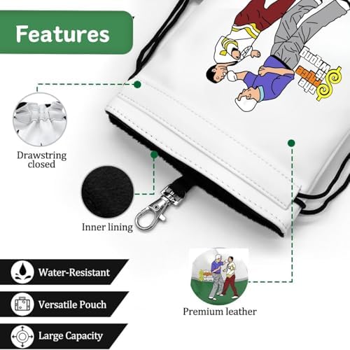 Artpreti Funny Golf Valuables Pouch, Golf Pouch Bag - Image 5