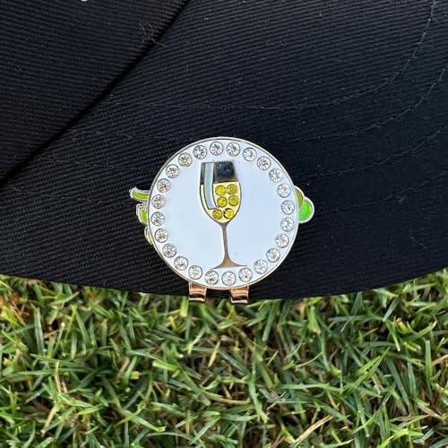 Giggle Golf Happy Hour Bling Golf Ball Marker - Image 3