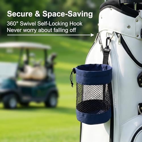 3 PCS Golf Ball Bags, Nylon Mesh - Image 5
