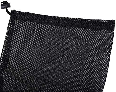 iBasingo 10pcs/lot Black Mesh Bag Nylon Sack Durable Drawstring Net Bag Small - Image 6