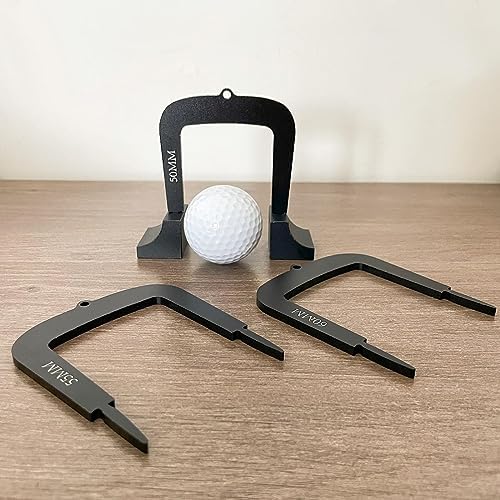 harayaa 3 Pieces Golf Putting Gates Aluminum Alloy Putter Alignment Device - Image 5