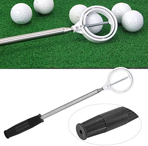 8 Sections Telescopic Golf Ball Pick Up Retriever Stainless Steel Shaft Non - Image 3