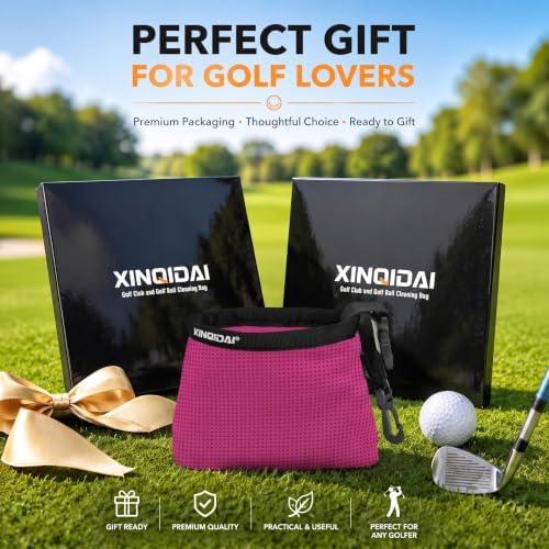 Waterproof Golf Club Cleaner Bag and Golf Ball Washer - Image 4