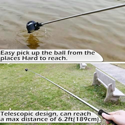 Portable Retractable Stainless Steel Golf Ball Retriever Telescopic Pick Up - Image 4