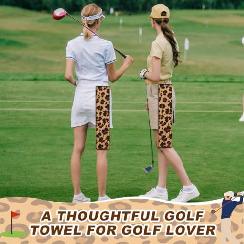 Mindsoft 2 Pieces Funny Golf Towel Microfiber Embroidered Ball Towels - Image 5