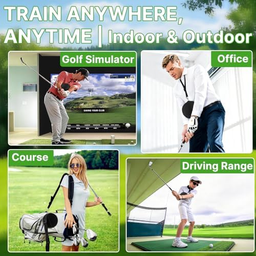 Golf Training Aids Kit, 3-in-1 Swing Training Set - Image 6
