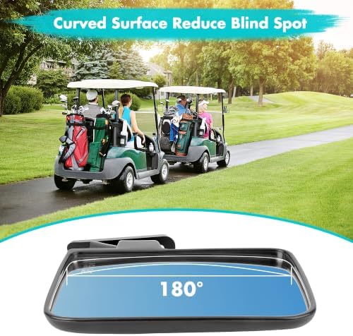 10L0L Golf Cart Mirror, Extra Large Side Rear View Universal - Image 5