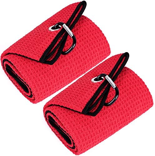 Mile High Life Tri-fold Golf Towel | 16" X 24" | Premium Microfiber Fabric | by MileHighLife