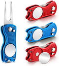 Skylety 4 Pcs Golf Divot Repair Tool Foldable by Skylety