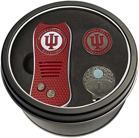 Team Golf NCAA Gift Set Switchblade Divot Tool, Cap Clip, & 2 Double-Sided by TeamGolf