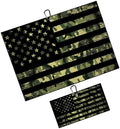 American Flag Camo Golf Towel 2 Packs by Unknown