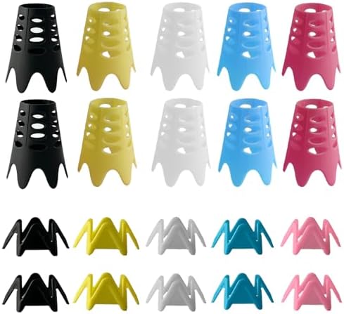 Plastic Golf Simulator Tees for Indoor Outdoor Practice Training, Golf Mat Tees by Ruyshu