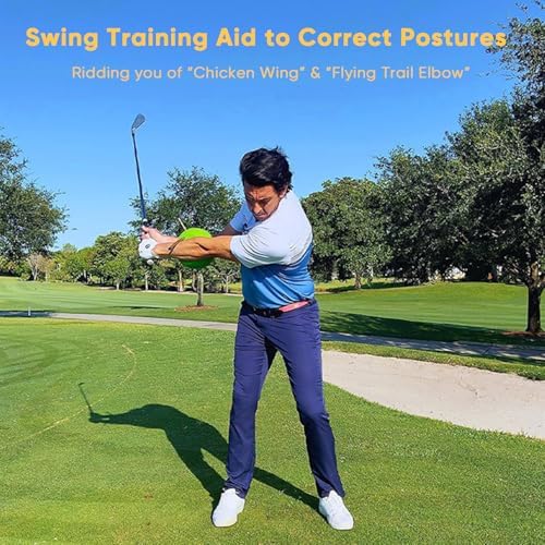 3-in-1 Golf Training Aids Set Grip Trainer Club, Sure Stance & Smart Ball - Image 3