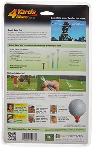 Greenkeepers 4 Yards More Performance Golf Tee - Image 2