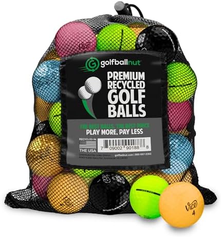 Recycled Golf Balls for Vice Color Mix by GolfBallNut