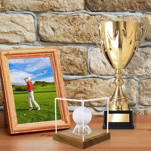 Clear Acrylic Golf Ball Display Case - Image 4