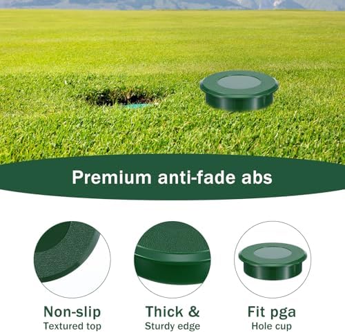 6 Pack Golf Hole Cup Cover Fits Standard 4.25" Aluminum & Plastic Golf Cups - Image 3