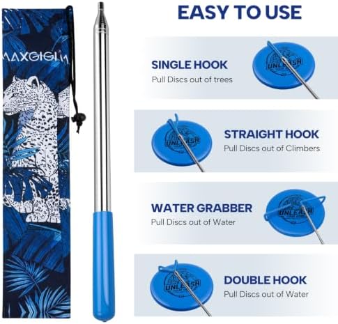 4-in-1 Disc Golf Retriever Pole - Image 4