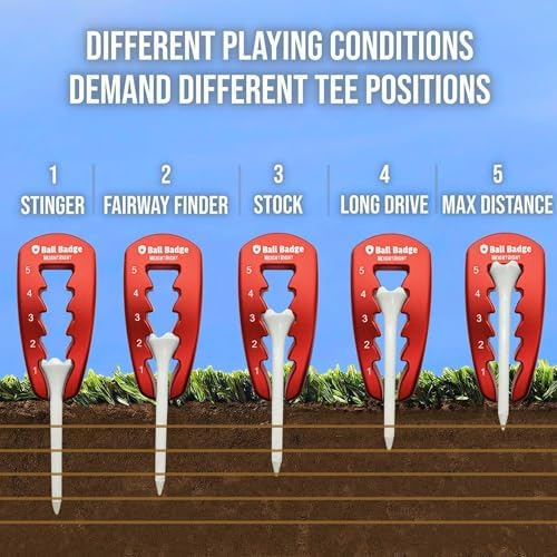HeightRight Adjustable Golf Tee Height Tool - Image 4