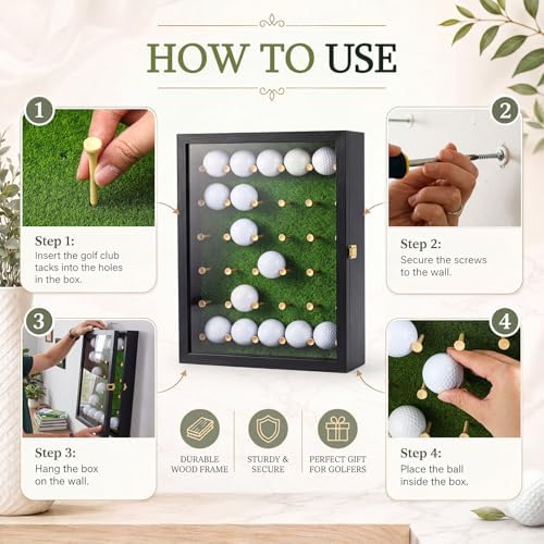 Novabright 30-Ball Golf Ball Display Case - Image 4