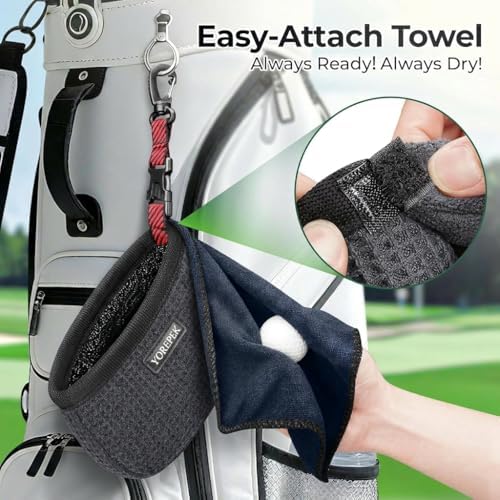 YOREPEK Golf Club Cleaner Bag - Image 5
