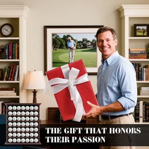 49 Golf Ball Display Case Wall Mounted - Image 6