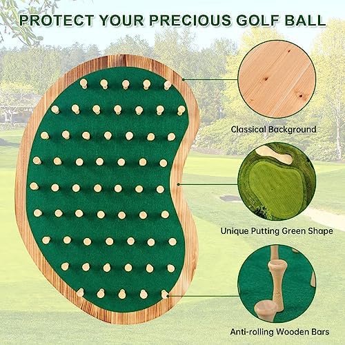 40 Golf Ball Display Rack Cabinet Holder Case - Image 3