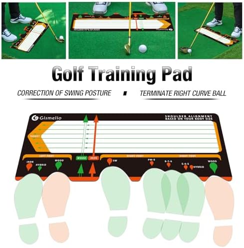 Golf Training Mat for Beginners | Posture Assistance and Entry-Level Stance - Image 3