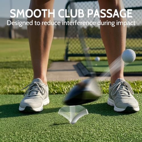 Rubber Golf Tees for Mats, Golf Mat Tees for Driving Range & Indoor Golf - Image 3