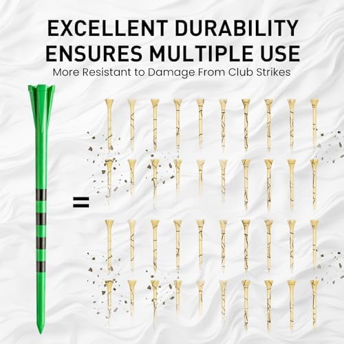 Amy Sport Extra Long Golf Tees Plastic 4 Inch or 5 Inch - Image 4