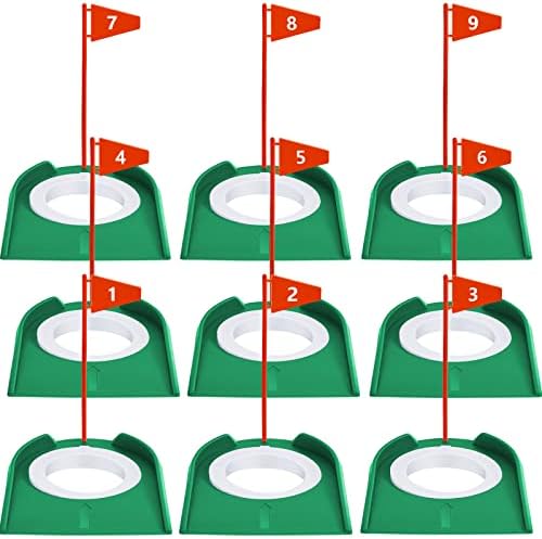 Sotiff 9 Pack Golf Putting Cup by Sotiff