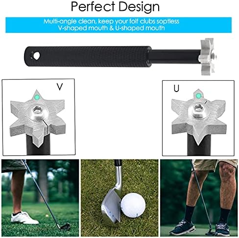VIPMOON Golf Club Cleaner Kit, Portable Groove Sharpener Tool - Image 6