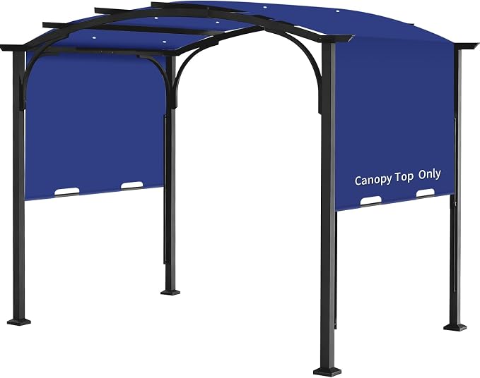 200x103 in Pergola Canopy Replacement Shade Cover Only, Compatible by Iheqard
