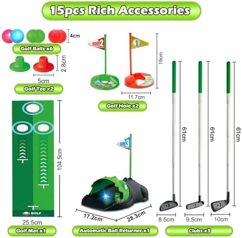 Clemas Upgraded Kids Toy Golf Set - Image 6
