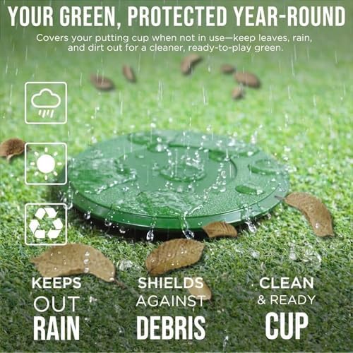Golf Hole Cup Covers for Standard 4.25 in Cups Waterproof - Image 5